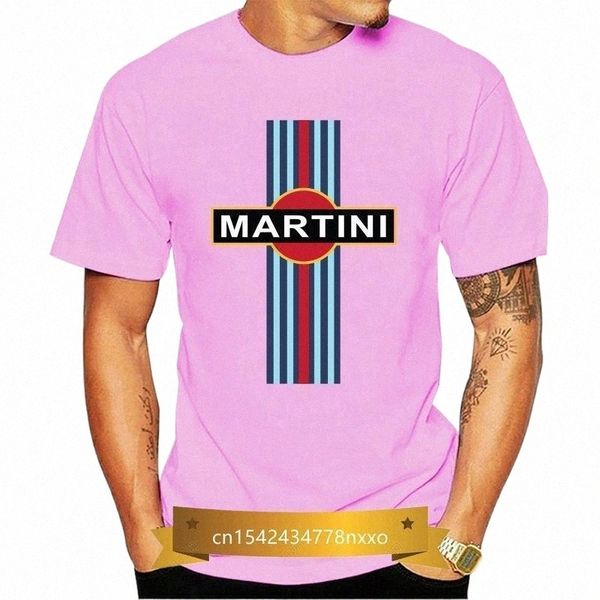

men's t-shirts martini racing car vintage cool gift retro t-shirt 556 tee shirt brand clothing q68x#, White;black