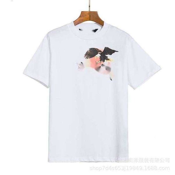 

high version palm series mens t shirt pa clothing letter angels short sleeve tide brand with spring and summer the same casual all-match loo, White;black