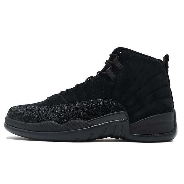 

basketball shoes fashion trainer sneakers french blue college navy ov black new 12 12s men winterized wntr the masterl4rg