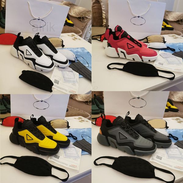 

runner daddy shoe outdoor cloudbust thunder style leather stitching mesh shoetrainers sports shoe europ style size 38-45, Black