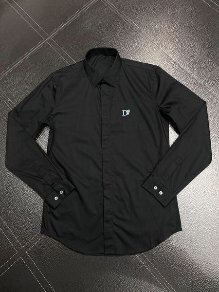 

men's dress shirt slim fit flex collar stretch pint brand clothing men long sleeve dress shirts hip hop style quality cotton 12506, White;black