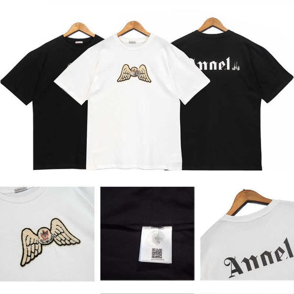 

designer men's t shirt star eye beheaded bear men and women lovers palmbaby short sleeve cotton loose ovesize luxury shirt x1gf, White;black
