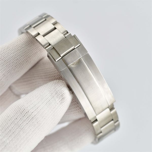 

watch strap mens watch 904l stainless steel 41mm 40mm watches, Slivery;brown