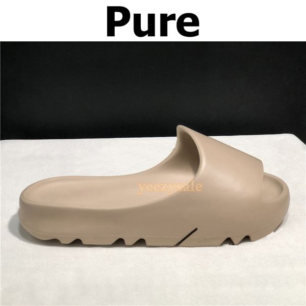 

beach sandals enflame summer slides soot onyx mens shoes orange resin desert sand bone earth brown slippers men women us 4-12.5, Black