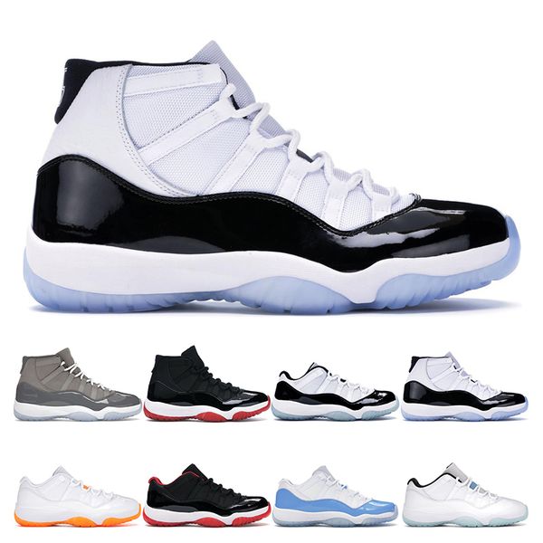 

11s mens basketball shoes 11 animal instinct legend blue low 25th anniversary bred concord space jam women sports sneakers trainer fashion m
