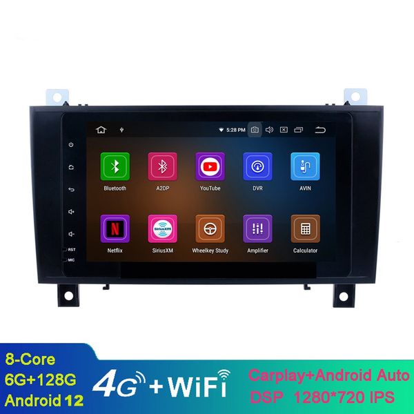 

double din car video radio android for mercedes benz slk class r171 slk200 slk280 slk300 2000-2011