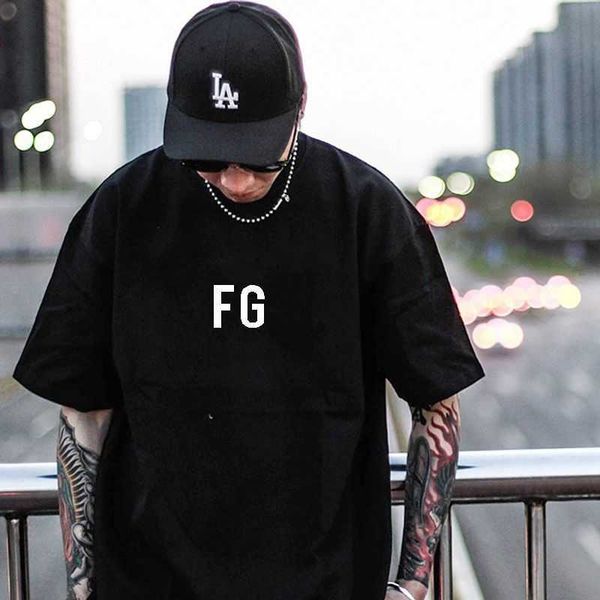 

t shirts mens fogss casual fashion short sleeve loose men oversized cotton comfortable sports high street hip hop polos shirts, White;black