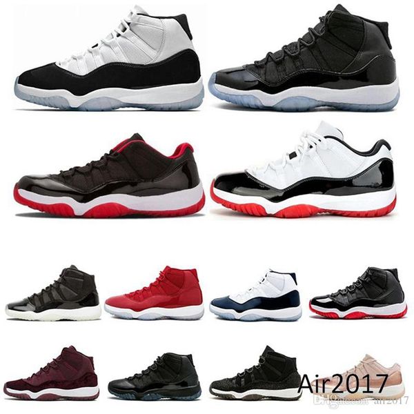 

11s cool grey 11 mens basketball shoes animal instinct bred low legend blue sneakers white concord jubilee space jam women designer trainers, Black