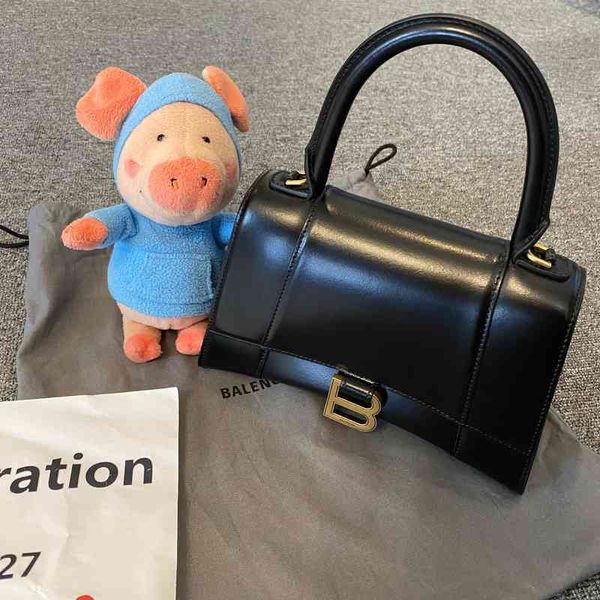 

designer balenciga handbag black crocodile hourglass bag xs one shoulder backpack s crossbody