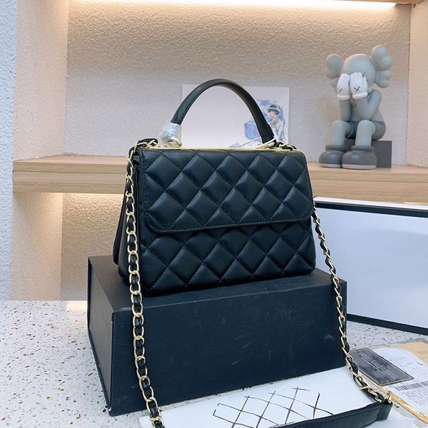 

2022ss women retro classic flip crossbody bag handbag two styles matelasse chain fashion large capacity versatile shoulder bag makeup fanny