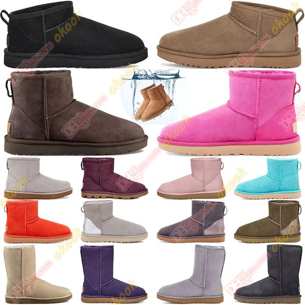 

australia womens designer snow boots classic triple black chestnut purple pink navy grey fashion ankle short boot women ladies girls wgg wgg