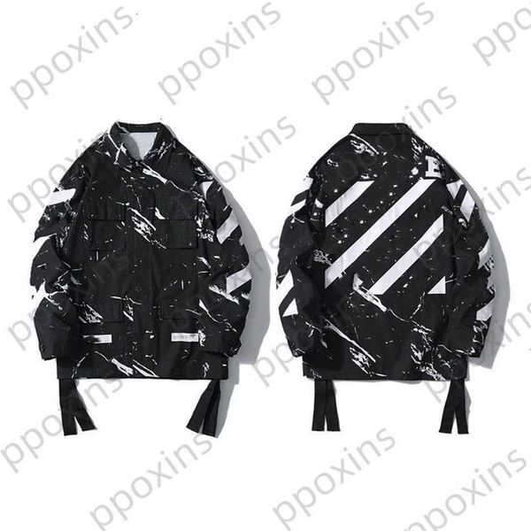 

offs mens jacket coat fashion loose and womens windbreakers mens jackets, Black;brown