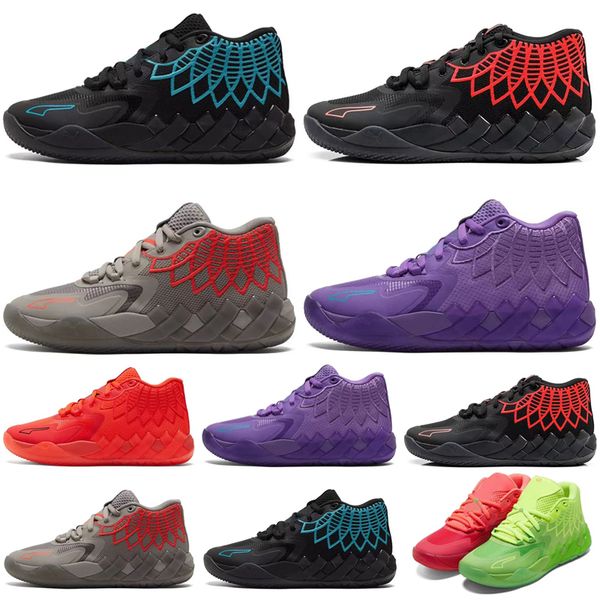 

basketball shoes buzz city black blast queen citys rock ridge red mb.01 men for sale rick and morty not from here sport size 40-46