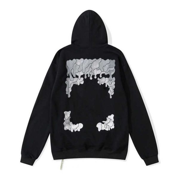 

luxury women's fashion sweatshirts brand white pullover hoodies women sweater men arrow cross letter print black hoodie trend coat jac
