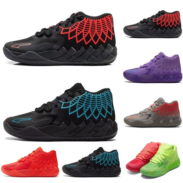 

basketball shoes iridescent dreams buzz city rock ridge red galaxy mb.01 rick and morty for lamelos men women not from here