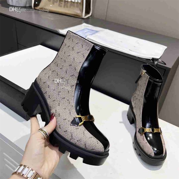 

g designer heel boots fashion leather booties ggity women winter ankle boot shoes letters woman sdfdd, Black