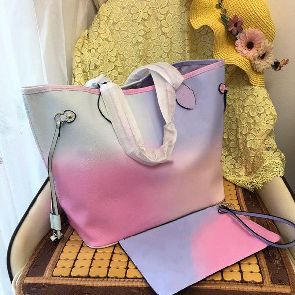 

aaa womens designer bag on the go mm tote shoudler shopping luxurys handbag crossbody bags fashion totes package 2pcs set women purse sunris