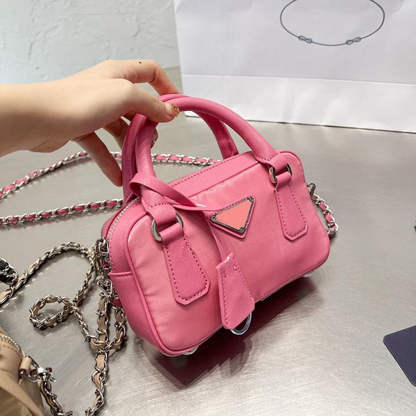 

designer bags luxury handbags brand tote bag women boston shoulder bag nylon cross body purses pillow with letter