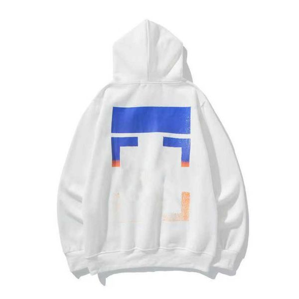 

fashion men's luxury sweatshirts brand offs pullover hoodies women sweater men arrow letter print black white hoodie trend sweatshirt