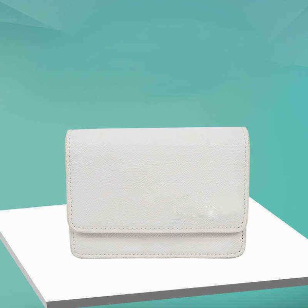 

shoulder bags rectangular fashion ladies handbag diagonal leather simple wallet external shopping purses 211026