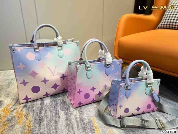 

hh luxuries designers women on the go pm 25 bag tote genuine leather handbag luxurious fashion crossbody bags sunrise pastel spring in the