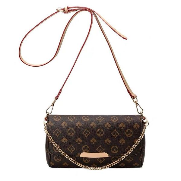 

2022 ladies one shoulder messenger bag fashion luxury designer handbag, Red;black