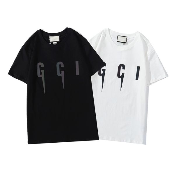 

summer mens designers t shirt black white stylist shirt men women short sleeve t-shirt hip hop tees size s-xxl, White;black