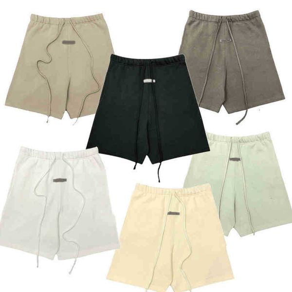 

mens shorts 6color new pair of gdo essentias season 7 fog casual loose reflective for men, White;black