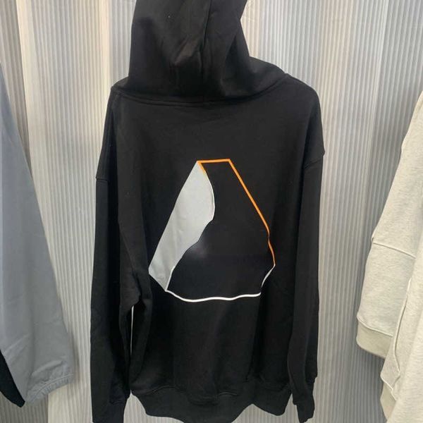 

22ss mens hoodie triangle print sweatshirt palaces designer hoodies men women hooded sweater men women hoody hip hop sports pullover, Black