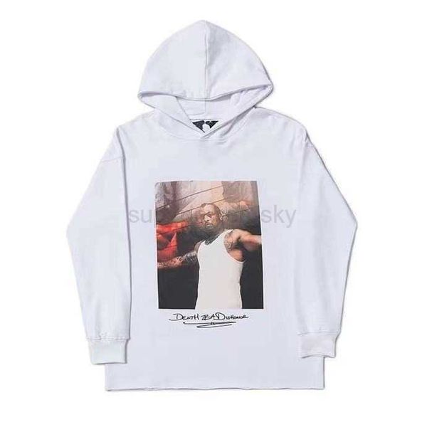 

mens hoodies designer vloness sweatshirts trendy letter priting large v signature hoodie men women's jacket, Black