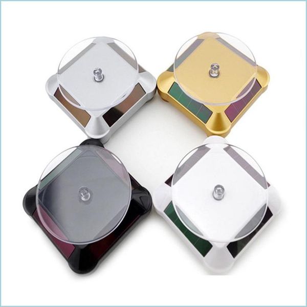 

jewelry stand abs jewelry rotate display stand sun light energy bracelet rack white gold black shop supplies 8 8ds q2 drop delivery 2 dhkub