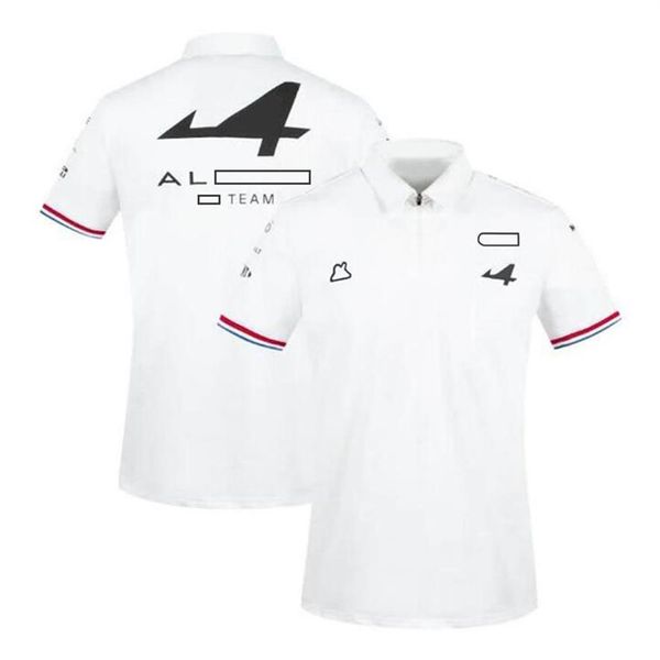 

2021 formula 1 driver t-shirt f1 racing fans summer casual t-shirts team logo polo shirts custom extreme sport tee plus size short216y