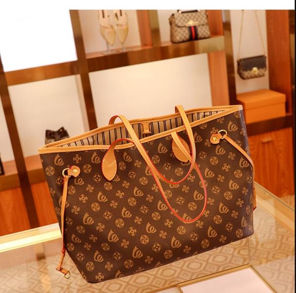 

luxury designer bag 2pcs set women handbag shoulder messenger classic style composite lady clutch the tote bags handbags female coin purses