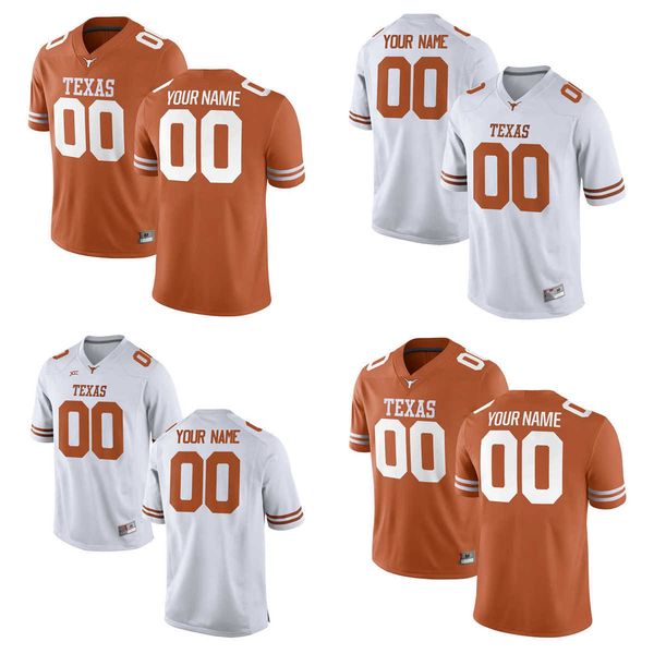 

custom ncaa college texas longhorns football jerseys 86 paxton anderson 48 patrick bayouth 9 jahleel billingsley 81 juan davis agbo angilau, Black