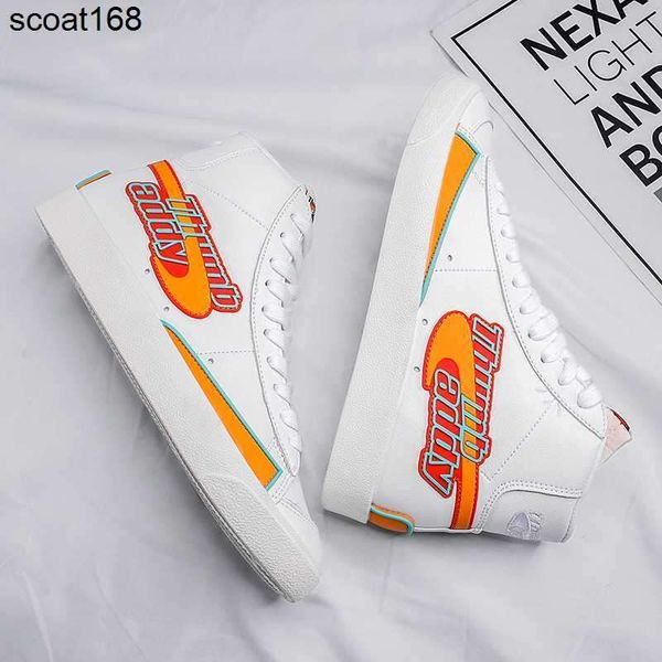 

dress shoes designer barb high men women board basketball shoes pioneer white rainbow fashion sneakers, Black