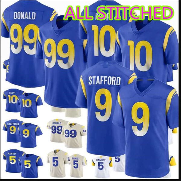 

cooper kupp custom jersey los angeles''rams''99 aaron donald jalen ramsey bettis new matthew stafford odell beckham jr.