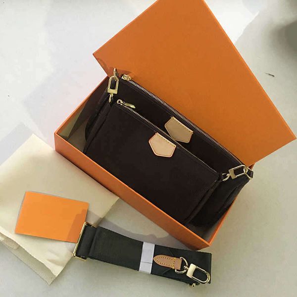 

designer bags3 pcs set favorite bag women crossbody purse messenger bags handbags flowers designers shoulder lady leather