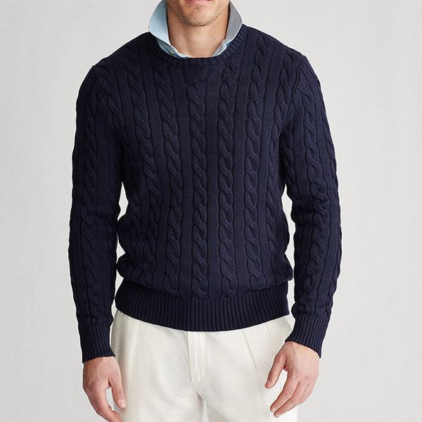 

men's sweaters y small horse casual knitted autumn winter pullover knitwear long sleeve o neck man 220923, White;black