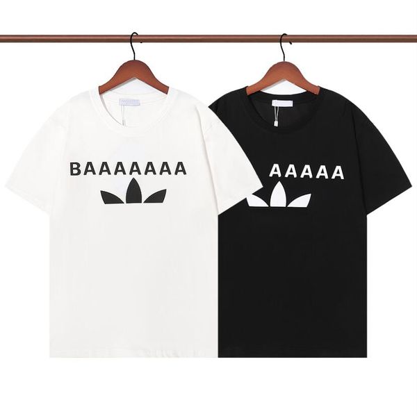 

22ss mens t shirt designer for men womens shirts fashion tshirt with letters casual summer short sleeve man tee woman clothing asian size s-, White;black