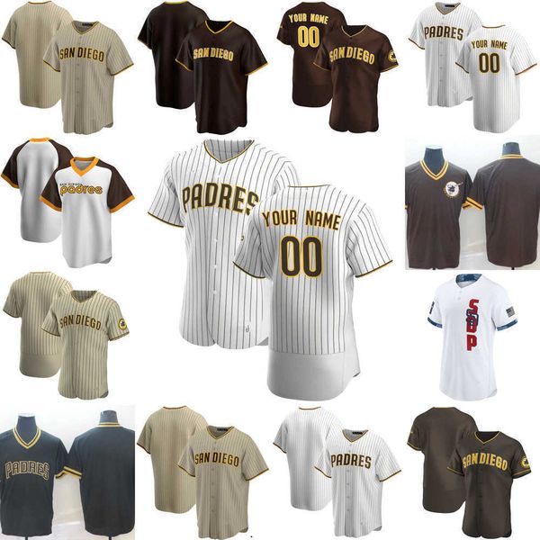 

baseball jerseys custom jersey mens women youth san diego''padres''11 yu darvish 2 trent grisham 8 javy guerra 25 tim hi, Blue;black