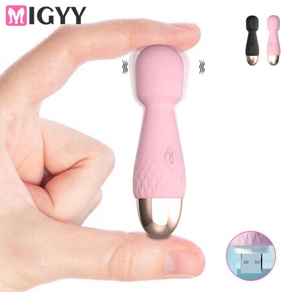 

vibrators mini magic massager wand for women clitoris stimulator av stick g spot massager female masturbator toys woman