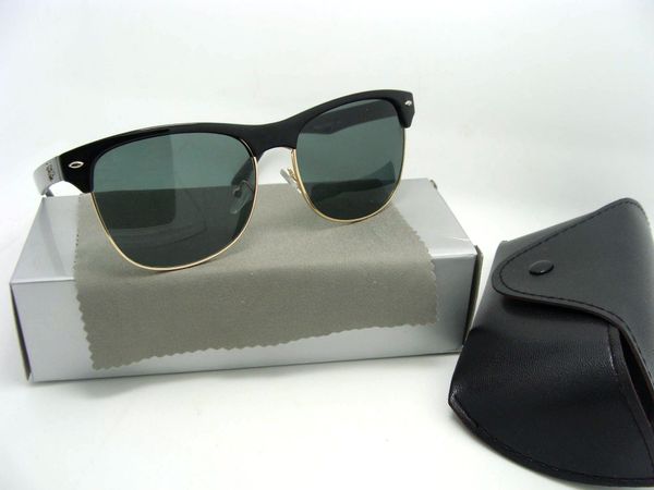 

2022 new men classic brand retro women sunglasses luxury designer eyewear 4175 bands metal frame designers sun glasses, White;black