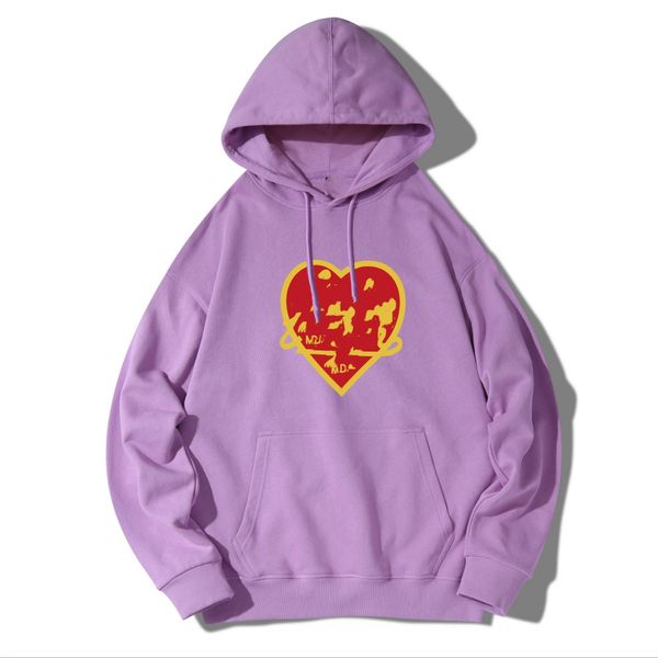 

casual men's hoodies louiseity sweatshirts classic winter wrinkle resistant embroidered letters fashion long sleeves viutonity 9-011, Black