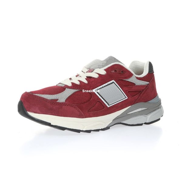 

teddy santis 990v3 scarlet marblehead running shoes for men m990v3 sports shoe women sneakers mens trainers womens athletic m990tf3