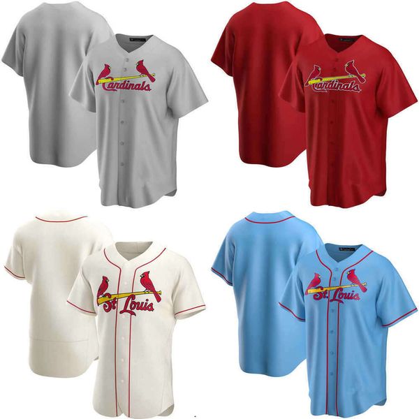 

baseball jerseys custom jersey mens women youth st. louis''cardinals''4 yadier molina 13 matt carpenter 46 paul goldschm, Blue;black