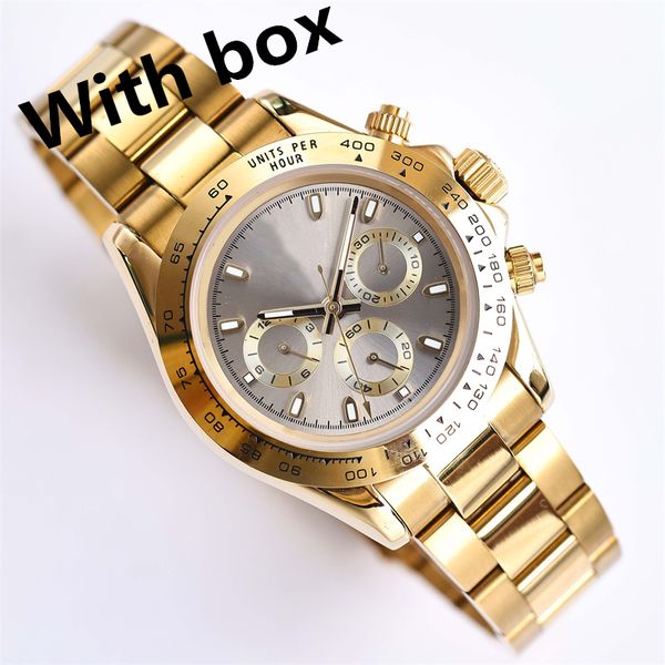 

multi style factory mens watches rubber 904l stainless steel 41mm champagne montreux luxury luminous mens watch sapphire waterproof movement, Slivery;brown
