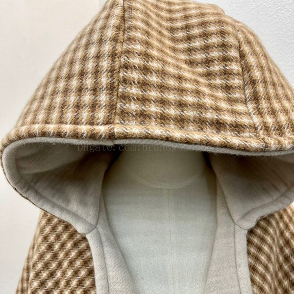 

beige reversible designer scarf wool shawl woman cape f winter warm wholesale big size stole hooded cloak letters mantle cashmere fashion lu, Blue;gray