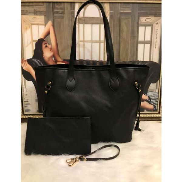 

black embossed designer handbags purse tote bag pu leather fashion designer bags women famous brand shoulder bag purse mm size qualit