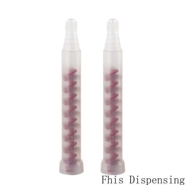 

pack of 100 dynamic mixer rs12-16 mixing nozzles duo epoxies core