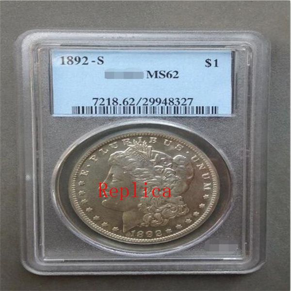 

whole pcgs one morgan coins 1892-s ms62 1893 au50 pr64 ms63246h